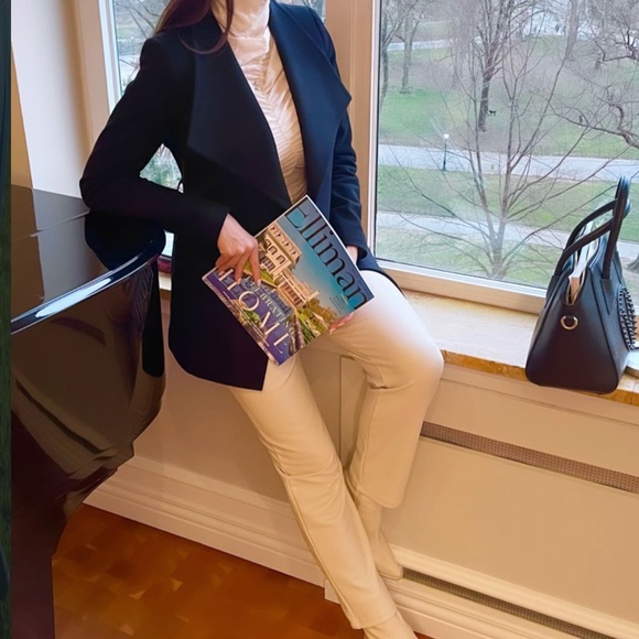 VALENTINO Black Leather Satchel Elegant Travel Bag w detachable crossbody strap - Picture 3 of 9